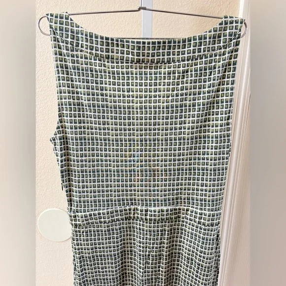 Tory Burch Paris Print Silk Midi Dress - Size M - Picture 6 of 6